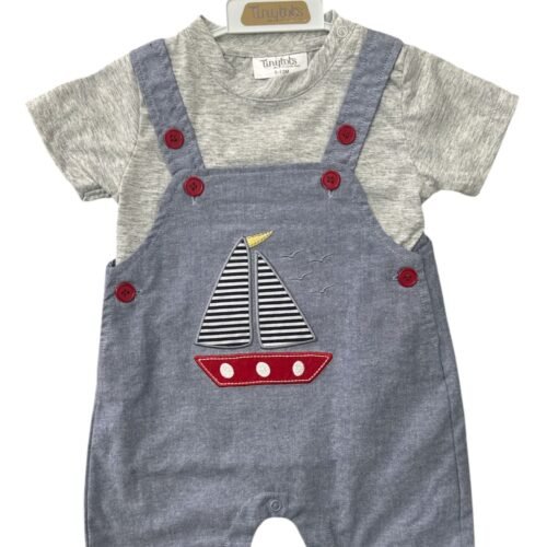 Set Overol Gris Tinytots