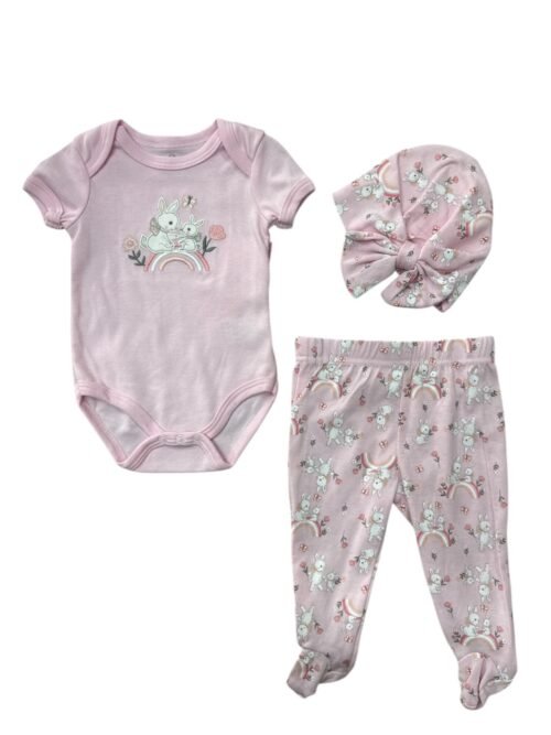 Set 3 piezas Conejos Tinytots