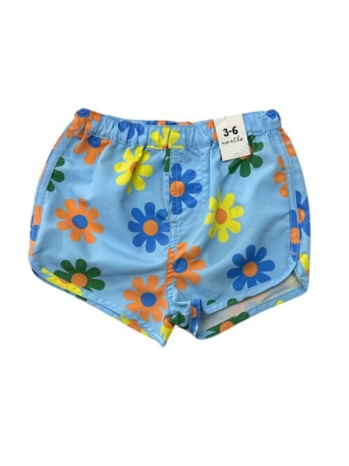 Swim Short Cotton Baby Flores
