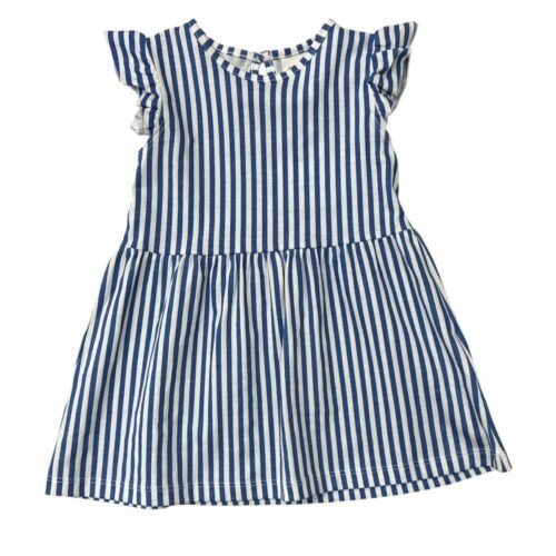 Vestido HM Rayas Azul