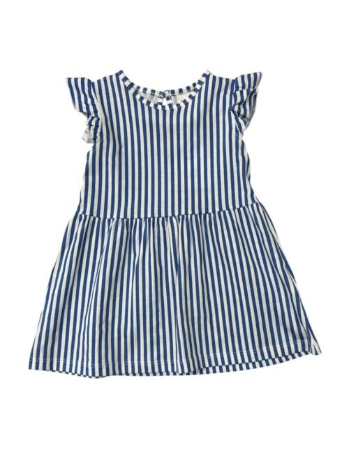 Vestido HM Rayas Azul