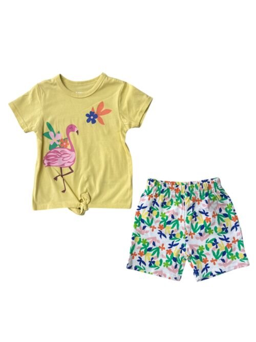 Set Flamingo Amarillo Kotton Kandy