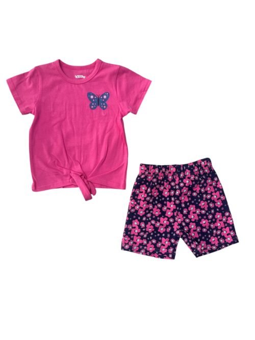 Set Mariposa Rosa Kotton Kandy