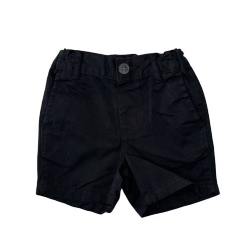 Short The Childrens Place Negro Boton