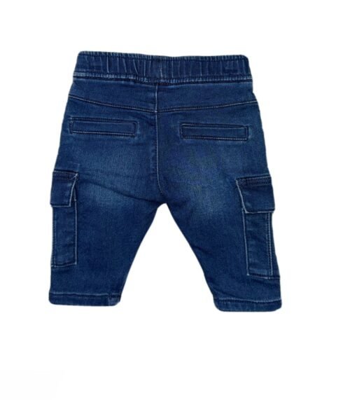 Pantalón Tipo Cargo Azul Primark