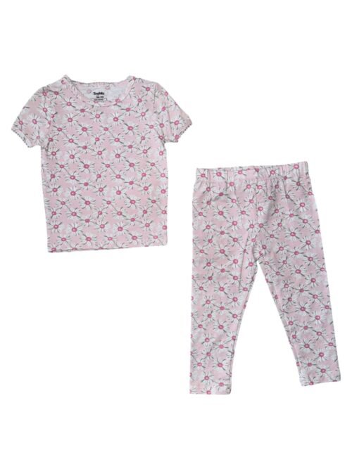 Pijama Flores Rosa Tinytots