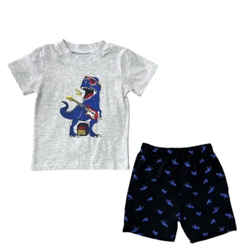 Set Dinosaurio Gris Kotton Kandy