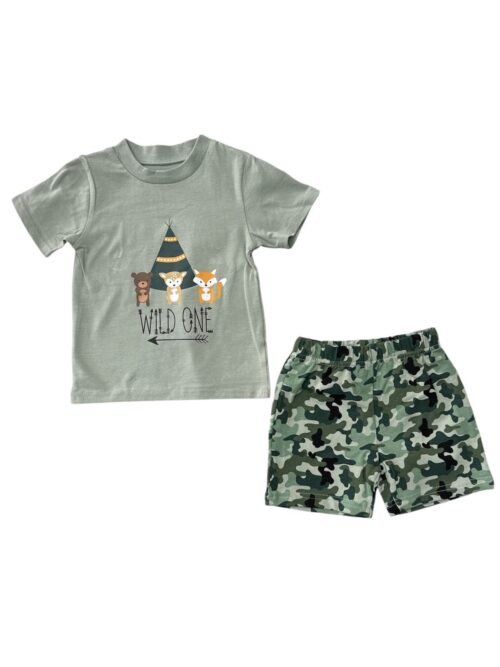 Set Verde Oscuro Kotton Kandy