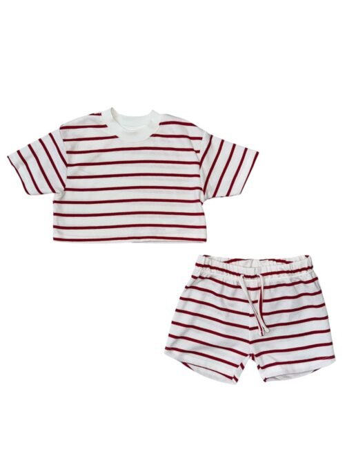 Set Primark Rayas Rojo
