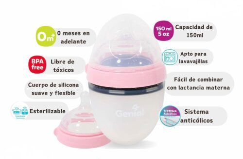 Biberón Silicona Genial