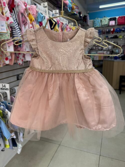 Vestido De Gala Palo Rosa