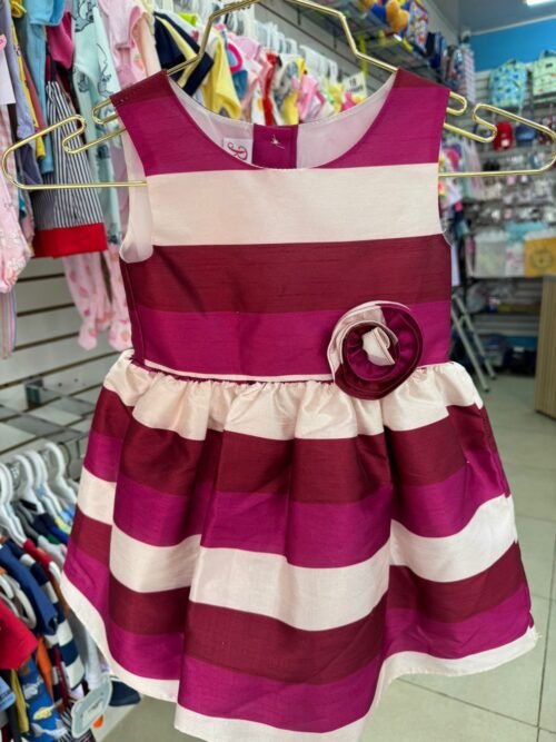 Vestido de Gala Rayas