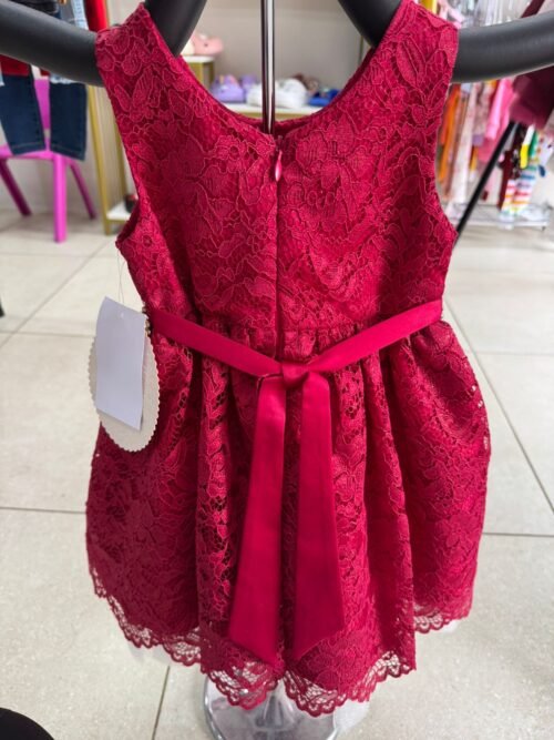 Vestido de Gala Rojo Oscuro