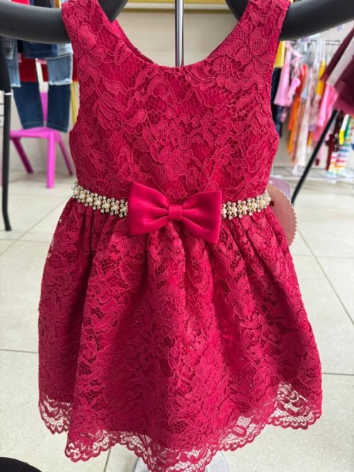 Vestido de Gala Rojo Oscuro