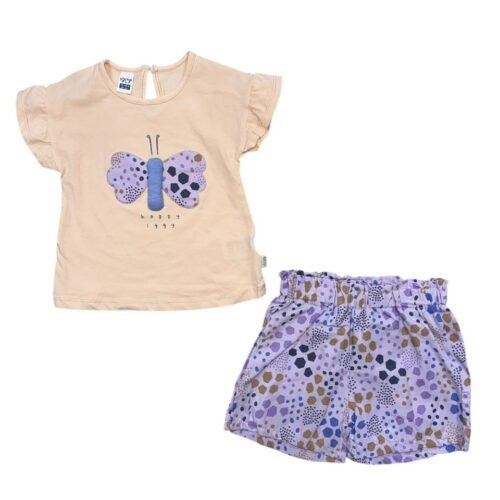 Set 2 piezas Tinytots Mariposa