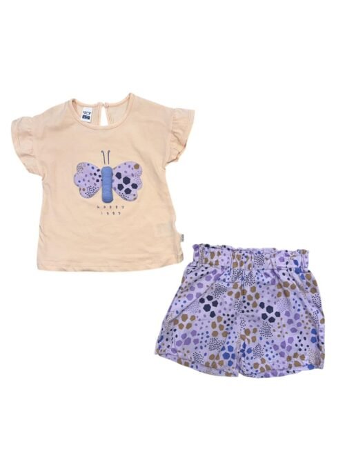 Set 2 piezas Tinytots Mariposa