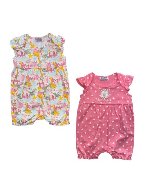 Set 2 piezas Tinytots Mamelucos Elefante