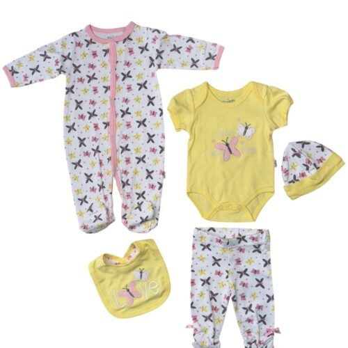 Set 5 piezas Tinytots Mariposas