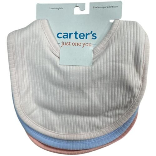 Set 3 Baberos Carters