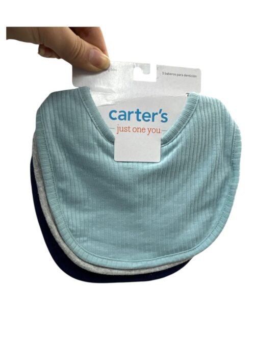 Set 3 Baberos Carters