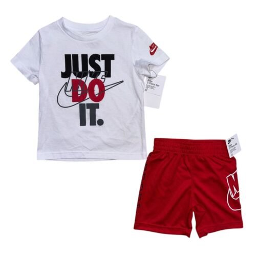 Set Nike Blanco Rojo