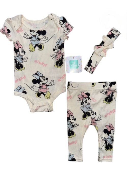 Set 3 piezas Disney Baby Minnie