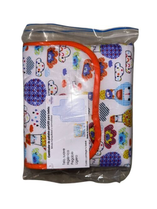 Cambiador de Pañal Figuras Blanco