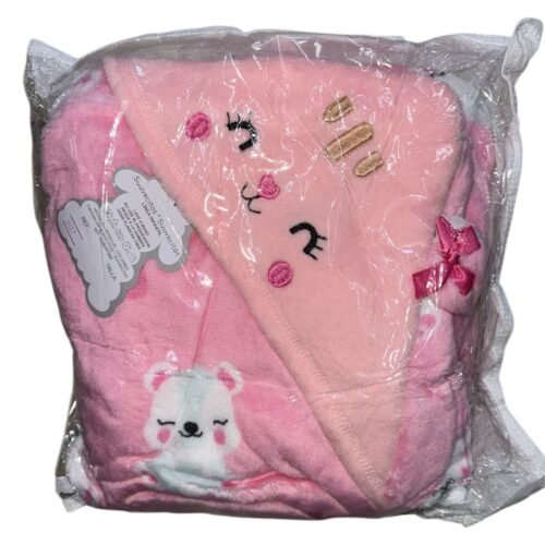 Cobija Ositas Rosada