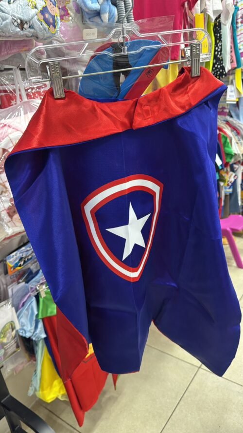 Disfraz Capa Spiderman Capitan America