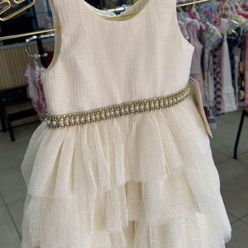 Vestido de Gala Dorado