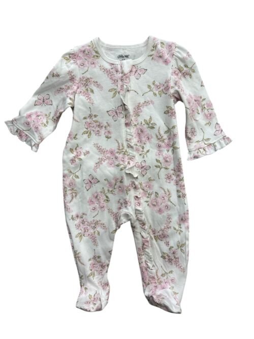 Pijama Little Me Flor Mariposas
