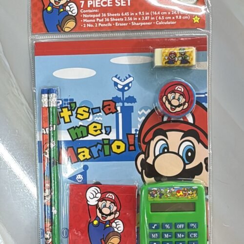 Set 7 piezas Super Mario