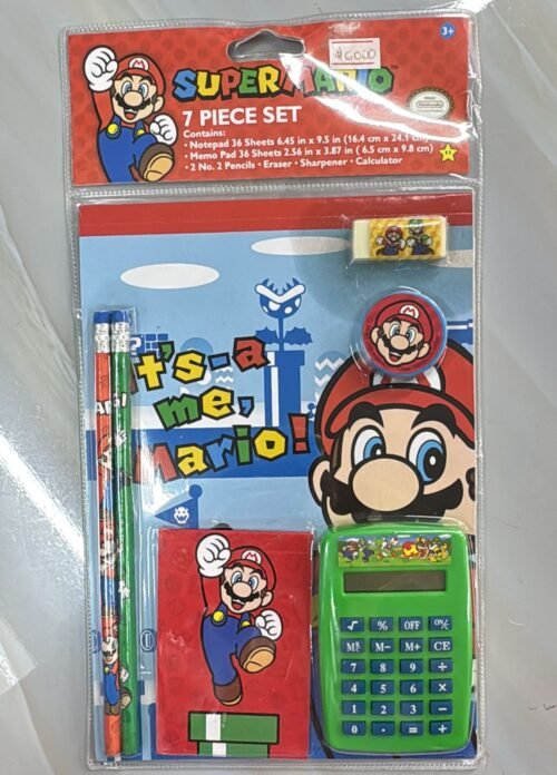 Set 7 piezas Super Mario