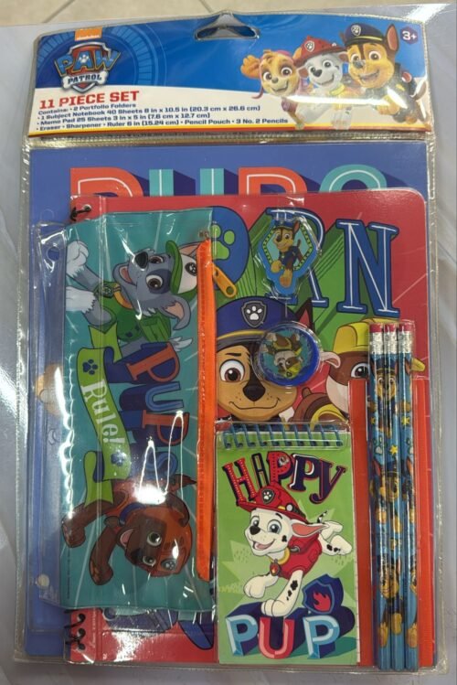 Set 11 piezas Paw Patrol