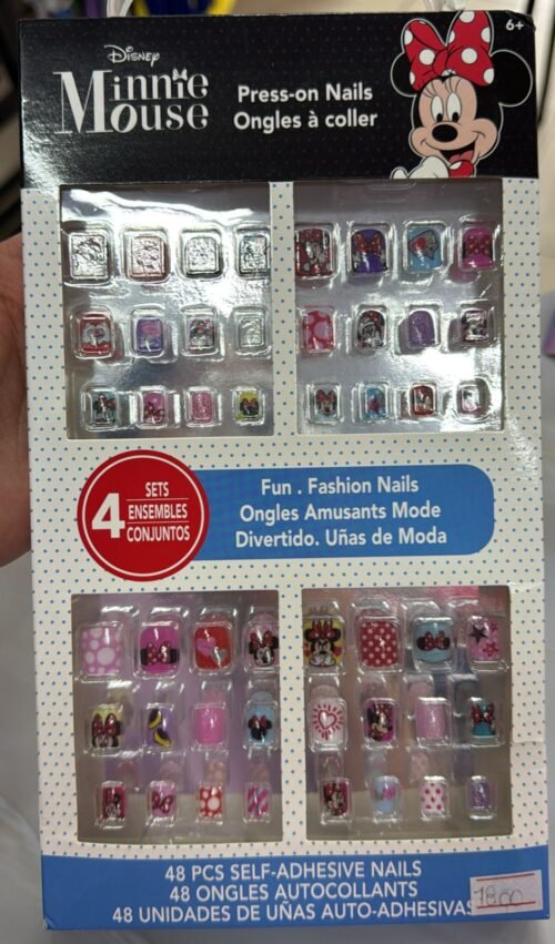 Juguete Promo Set Uñas Minnie