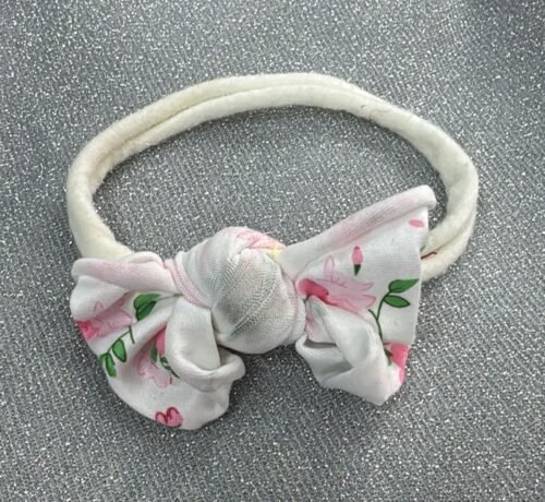 Vincha Blanca Flores
