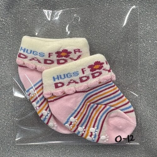 Medias Hugs Rosa 0-12 meses