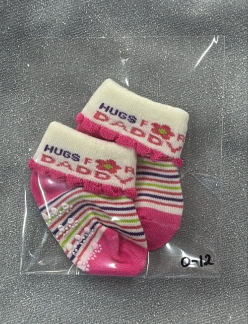 Medias Hugs Fucsia 0-12 meses
