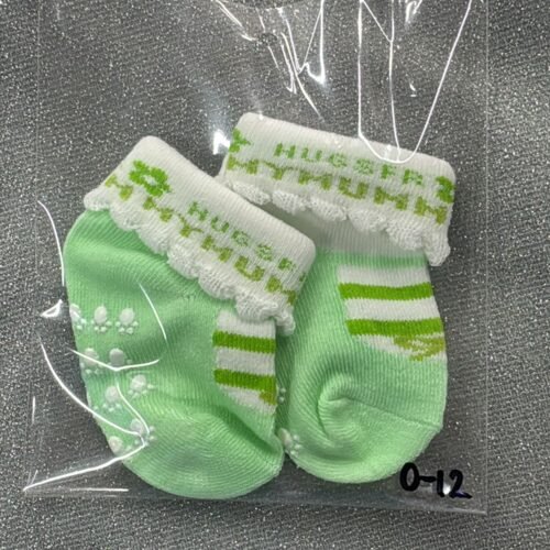 Medias Hugs Verde 0-12 meses
