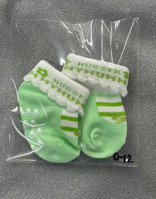 Medias Hugs Verde 0-12 meses