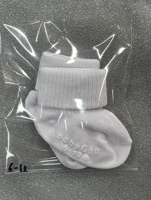 Medias Blancas Gap 6-12 meses