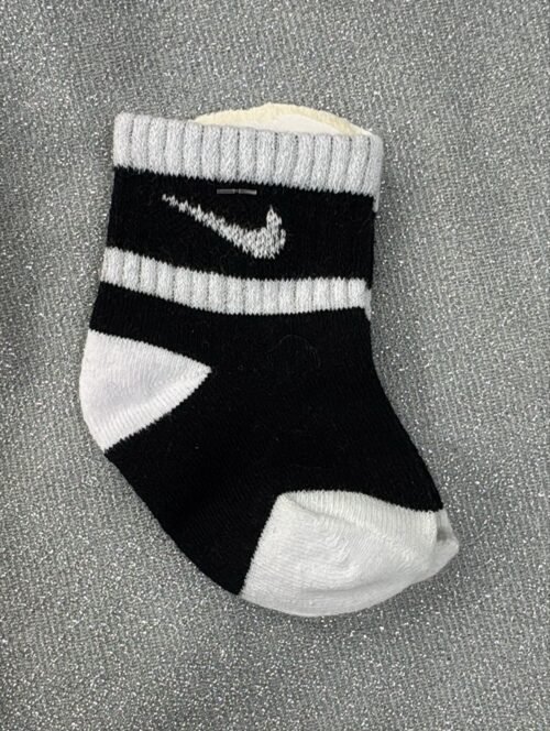 Medias Nike Negro Blanco