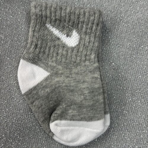 Medias Nike Gris Blanco