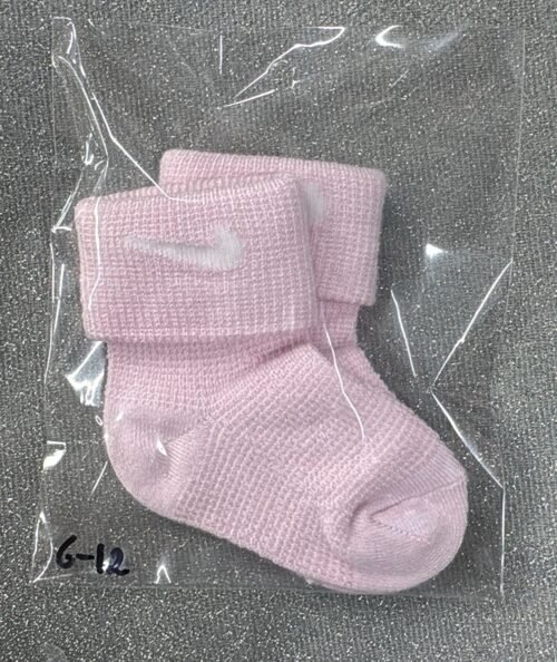 Medias Nike Rosa 6-12 meses