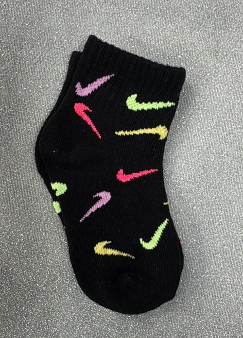 Medias Nike Negras 2T-4T