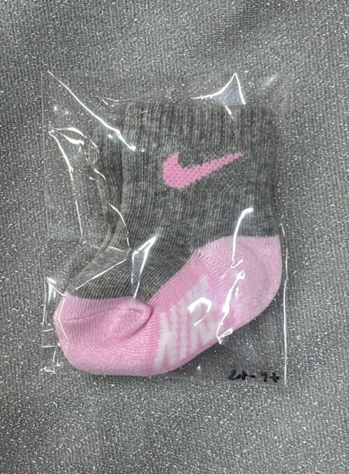 Medias Nike Rosa Gris