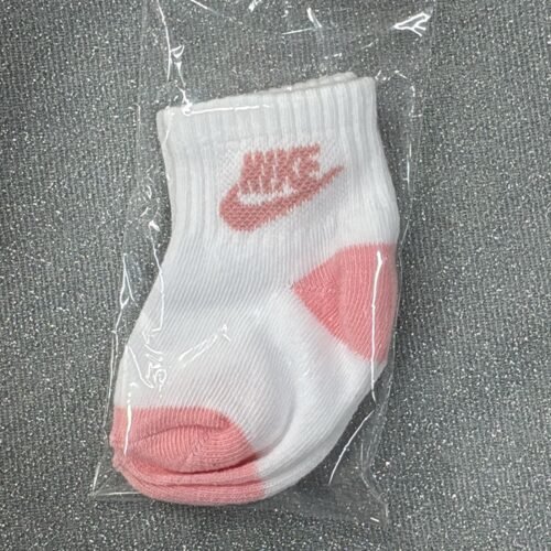Medias Nike Blanco Rosa