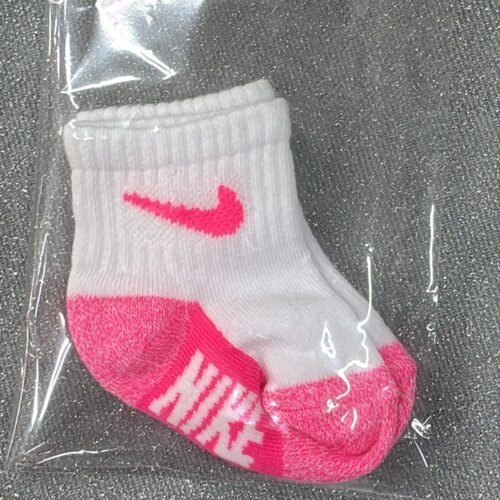 Medias Nike Blanco Fucsia