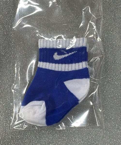 Medias Nike Azul Blanco