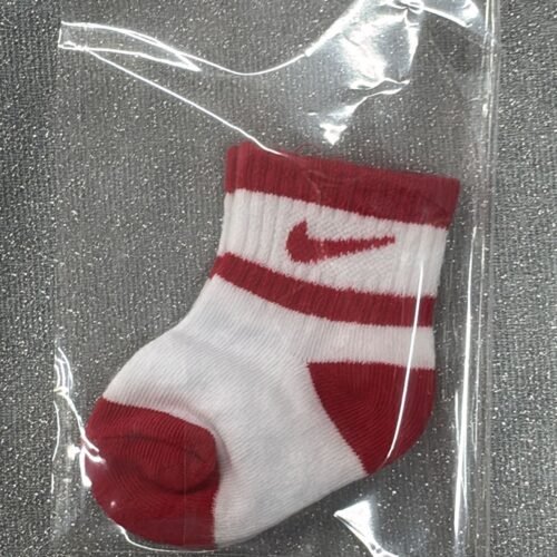 Medias Nike Blanco Rojo